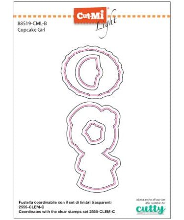 IMPRONTE D'AUTORE - fustelle Cupcake Girl
