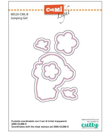 IMPRONTE D'AUTORE - fustelle Jumping Girl