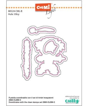 IMPRONTE D'AUTORE - fustelle Hula 3 Boy