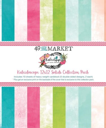 49 and Market - Collezione Kaleidoscope - Collection Pack 12"X12  Solids
