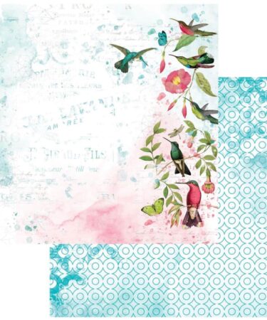 49 and Market - Collezione Kaleidoscope Double-Sided Cardstock 12"X12" - Tessellated Beauty