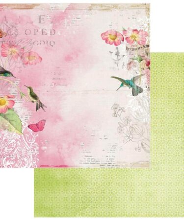 49 and Market - Collezione Kaleidoscope Double-Sided Cardstock 12"X12" - Animated Travelers