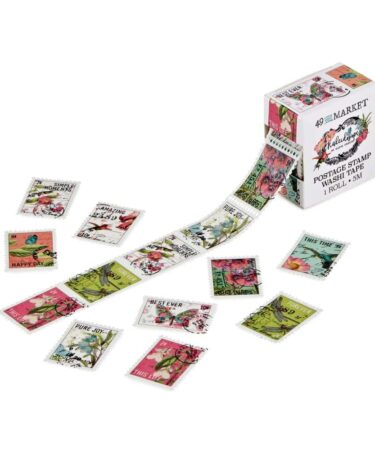 Alternative view of 49 and Market - Collezione Kaleidoscope - Washi Tape Roll Postage