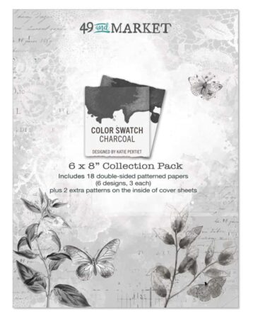 49 And Market - Color Swatch Collezione Charcoal -Collection Pack 6"X8"