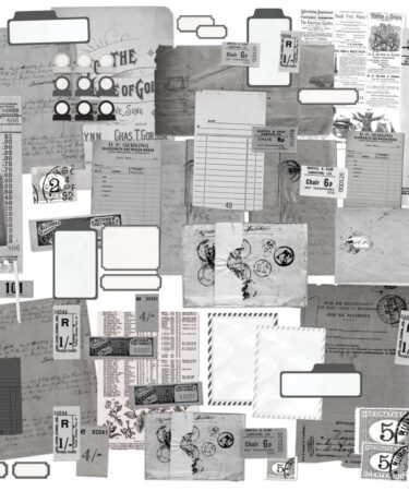 Alternative view of 49 And Market -Color Swatch  Collezione Charcoal -Ephemera Stackers