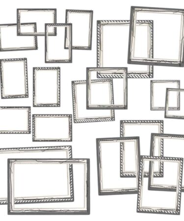 Alternative view of 49 And Market -Color Swatch  Collezione  Charcoal -Frame Set