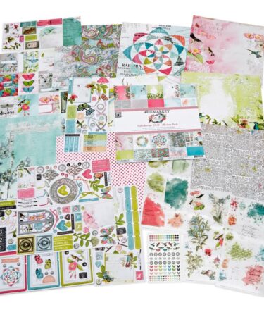 49 and Market - Collezione Kaleidoscope - Collection Bundle With Custom Chipboard
