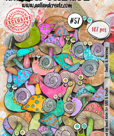 AALL & CREATE - #57 - Ephemera Die-Cuts - Snails & Shrooms