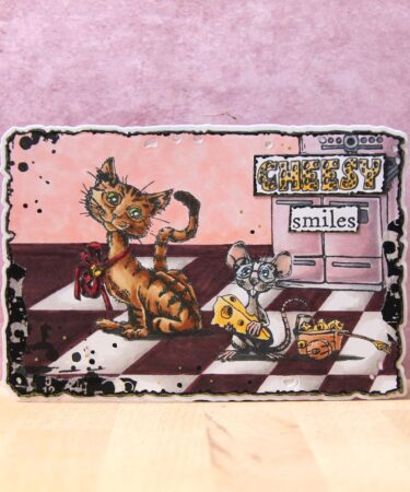 Alternative view of AALL & CREATE - #1124 - A7 Stamp Set - Cheesed To Meet You