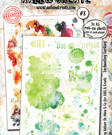 AALL & CREATE - 	 #8 - A5 Rub-Ons - Enchanting Larking