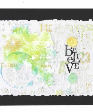 Alternative view of AALL & CREATE - #3 - A5 Rub-Ons - Greeny Meanies