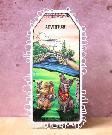 Alternative view of AALL & CREATE - #1120 - A6 Stamp Set - Walkies!