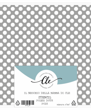 IL NEGOZIO DELLA MAMMA DI CLE- GLI STENCIL DELLA CLE- POLKA DOTS- POIS
