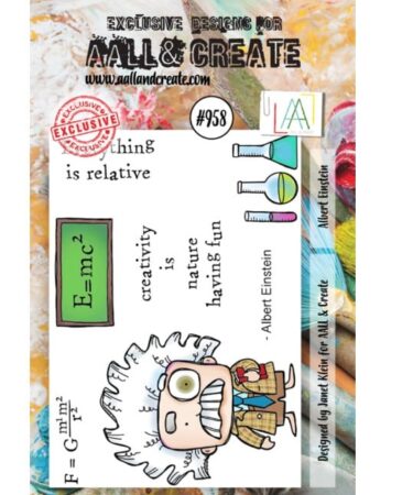 AALL & CREATE - Stamp Set A7 Albert Einstein #958
