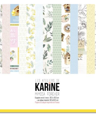 Les Ateliers de Karine -  Collezione MIMOSA FOREVER -  collection Kit