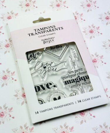 Florilèges Design -Collezione LA VIE EN ROSE - Timbro in silicone THIS IS LOVE