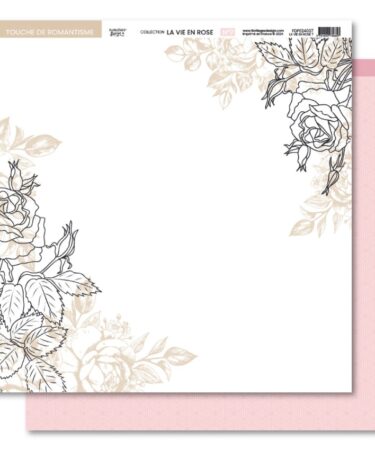 Florilèges Design - Collezione LA VIE EN ROSE - Papier imprimé LA VIE EN ROSE 7