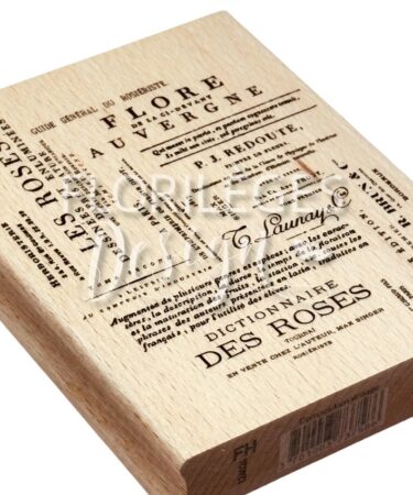 Florilèges Design -Collezione LA VIE EN ROSE - Timbro in legno  COMPOSITION VINTAGE