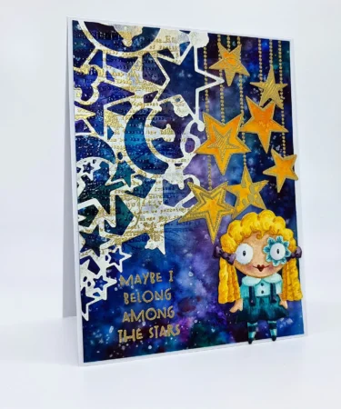 Alternative view of AALL AND CREATE  - DIE-CUTTING DIE SET - MOON STARS  #24