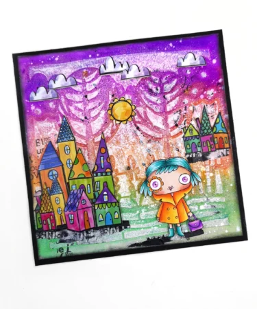 Alternative view of AALL & CREATE  - EPHEMERA DIE-CUTS - WHIMSY LANE - #19