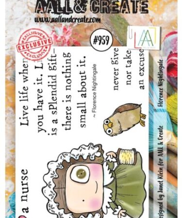 AALL & CREATE - Stamp Set A7 Florence Nightingale  #959