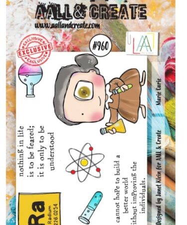 AALL & CREATE - Stamp Set A7 Marie Curie #960
