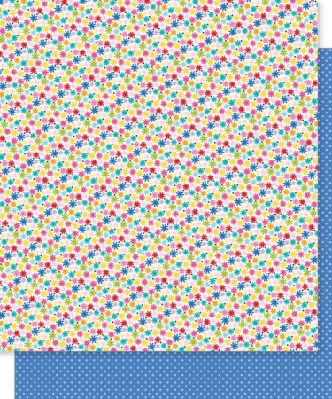 Bella Blvd - Collezione Let's Scrapbook! Double-Sided Cardstock 12"X12" -Paper Party