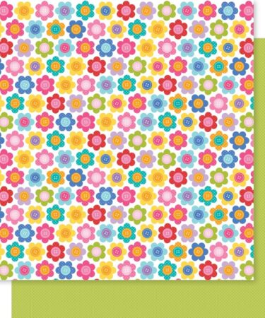 Bella Blvd - Collezione Let's Scrapbook! Double-Sided Cardstock 12"X12" -Junk It Up