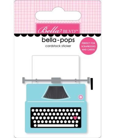 Bella Blvd - Collezione Let's Scrapbook! Bella-Pops 3D Stickers Documented