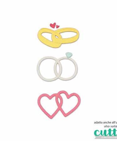 IMPRONTE D'AUTORE -  fustelle Wedding Mix