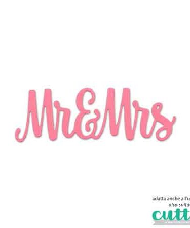 IMPRONTE D'AUTORE -  fustelle Mr & Mrs