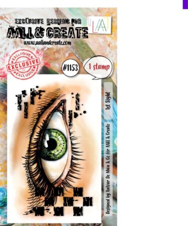 AALL &  CREATE - #1153 - A8 Stamp Set - 1st Sight