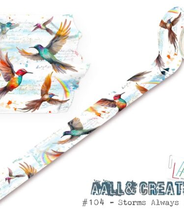 AALL 6 CREATE - #104 - Washi Tape - Storms Always Pass