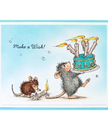 Alternative view of SPELLBINDERS - Cling Rubber Stamp Set - Birthday Wishes