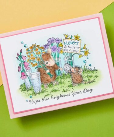 Alternative view of SPELLBINDERS - Cling Rubber Stamp Set - Flower Market