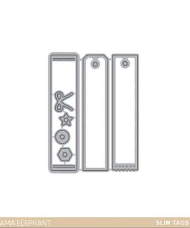 Mama Elephant - Slim Tags Trio - Creative Cuts