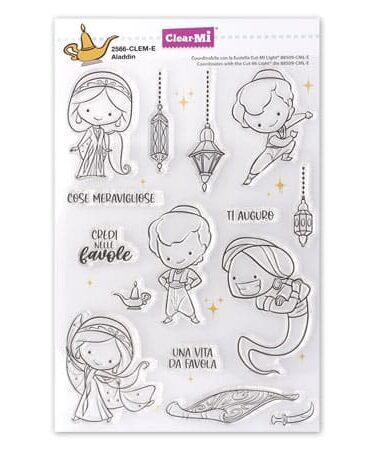 IMPRONTE D'AUTORE  - Set ti timbri  - Aladdin ITA
