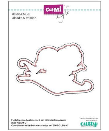 IMPRONTE D'AUTORE  - Set di fustelle -  Aladdin & Jasmine