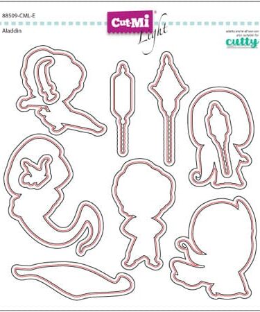 IMPRONTE D'AUTORE  - Set di fustelle - Aladdin