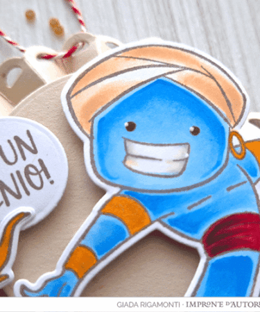 Alternative view of IMPRONTE D'AUTORE  - Set ti timbri  - Three Wishes ITA