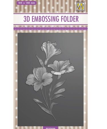 Nellie's Choice • 3D Embossing Folder A6 Orchid