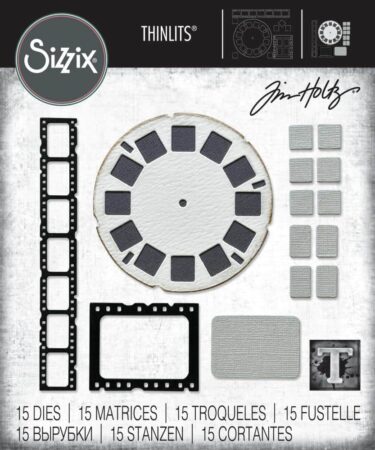 Thinlits Die by Tim Holtz Vault Picture Show (15pcs)