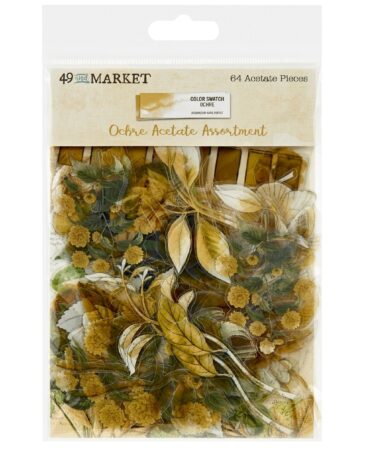 49 AND MARKET Color Swatch: Collezione Ochre- Acetate Assortment-64/Pkg