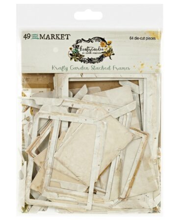 49 And Market- Collezione Krafty Garden -  Chipboard Set-Stacked FRAMES