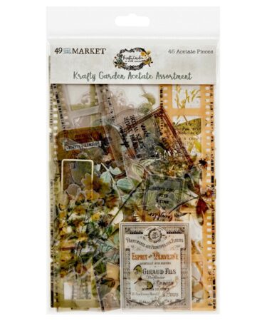 49 And Market - Collezione Krafty Garden - Acetate Assortment