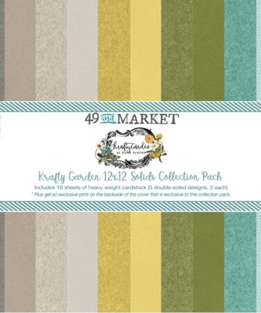 49 And Market - Collezione Krafty Garden - Collection Pack 12"X12"-Solids