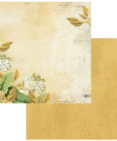 49 AND MARKET Color Swatch: Collezione Ochre-  Double-Sided Cardstock 12"X12"-#3