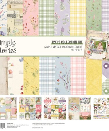 SIMPLE STORIES - COLLEZIONE Simple Vintage Meadow Flowers - COLLECTION KIT