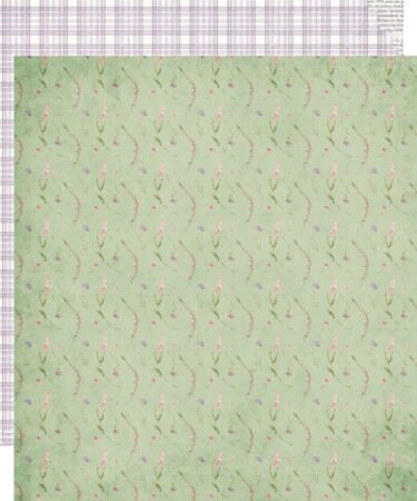 SIMPLE STORIES - COLLEZIONE Simple Vintage Meadow Flowers -12x12 Double-Sided Designer - DREAM ON, DREAMER