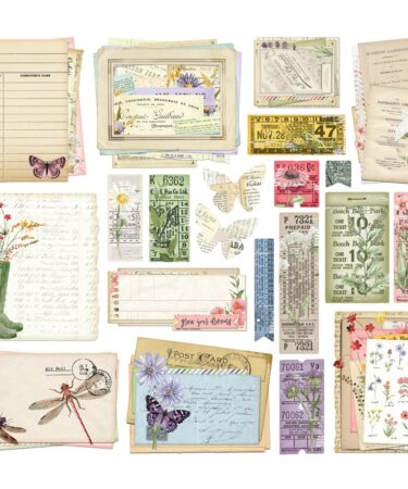 Alternative view of SIMPLE STORIES - COLLEZIONE Simple Vintage Meadow Flowers - EPHEMERA